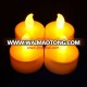 Flameless tea light candle