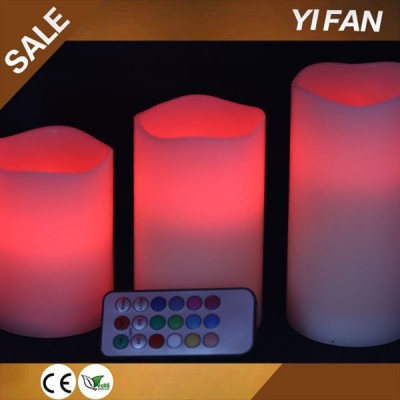 Beautiful Color Change Flameless Candle With Timer Flameless Candle